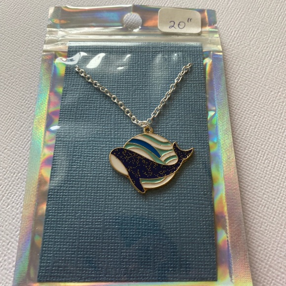 Blue Whale Necklace - Picture 4 of 4
